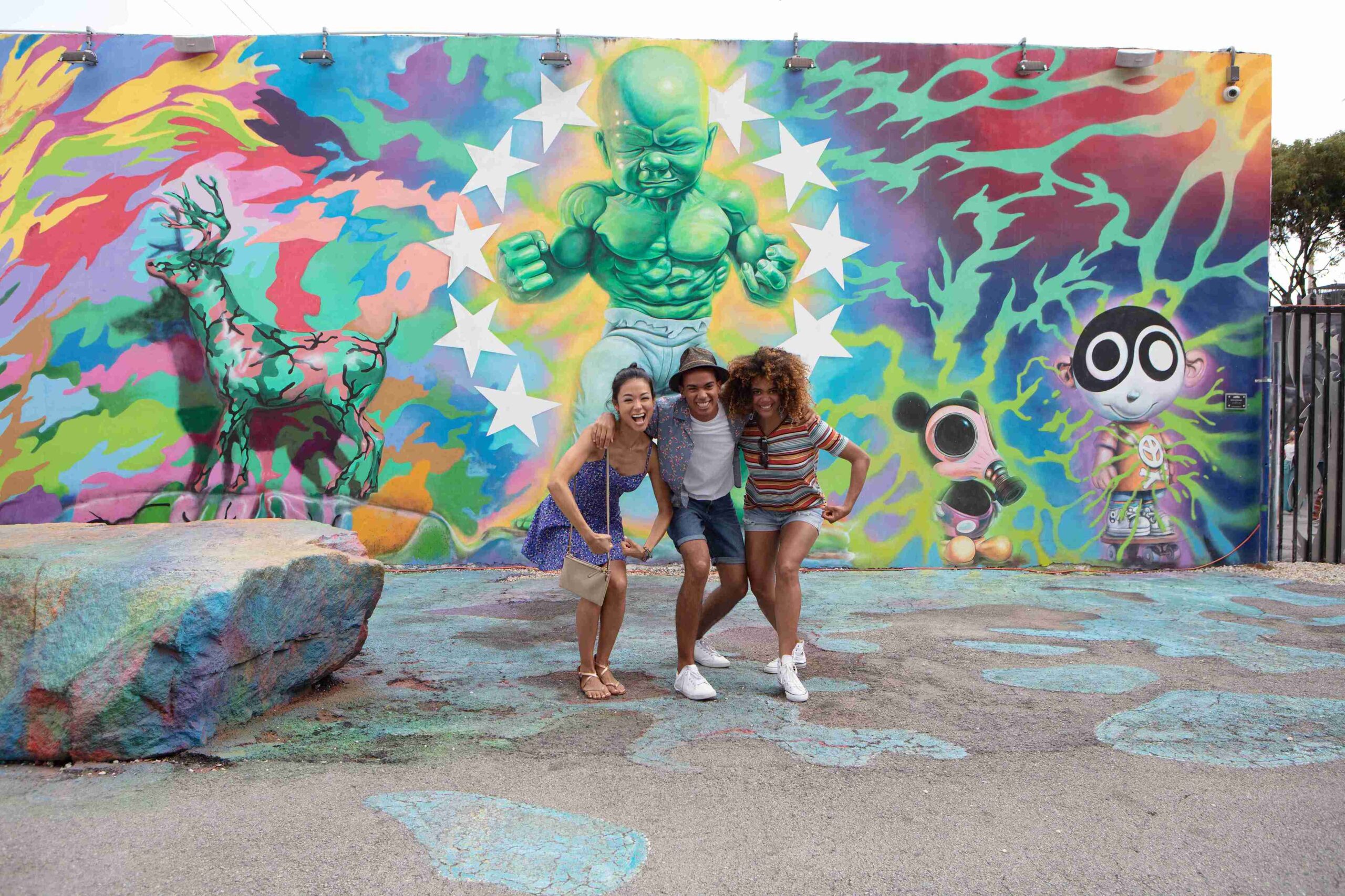 Wynwood Walls (Photo courtesy of the GMCVB – http://MiamiandMiamiBeach.com)