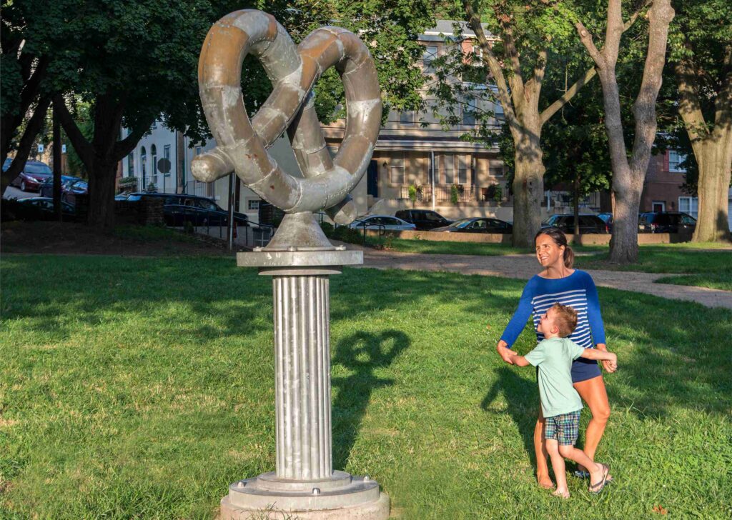 Pretzel Park (Photo by R. Kennedy for VISIT PHILADELPHIA®)