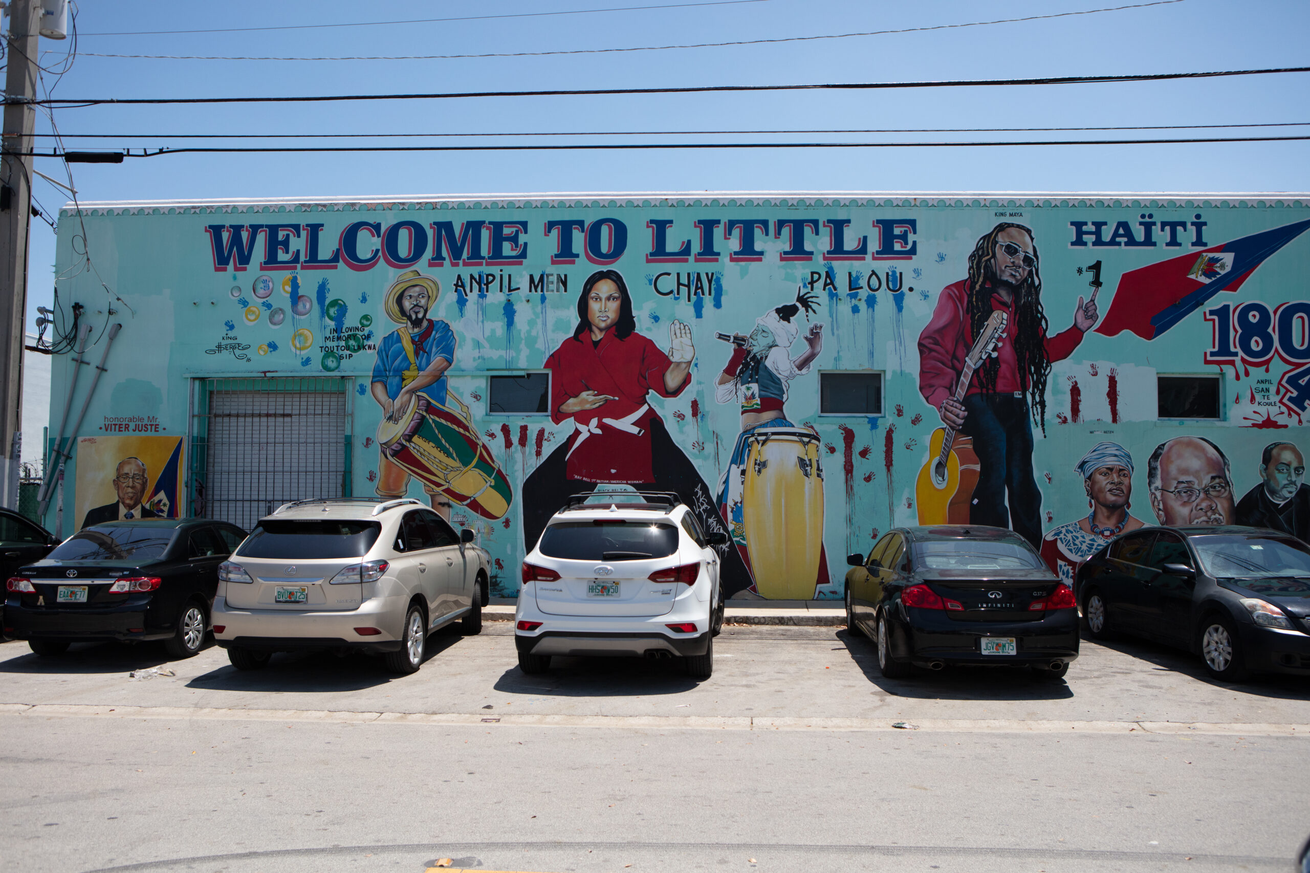 Welcome to Little Haiti Mural (Courtesy Greater Miami Covention & Visitors Bureau)