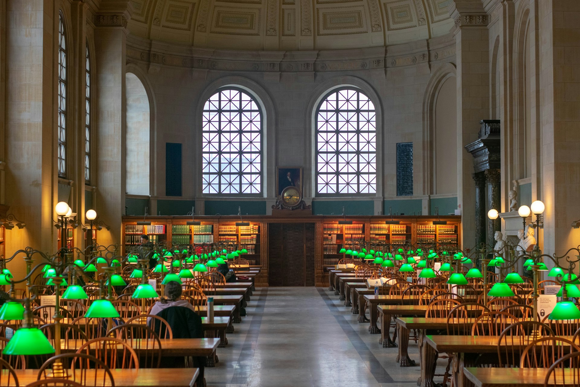 Boston Public Library (©Daniel Brubaker)