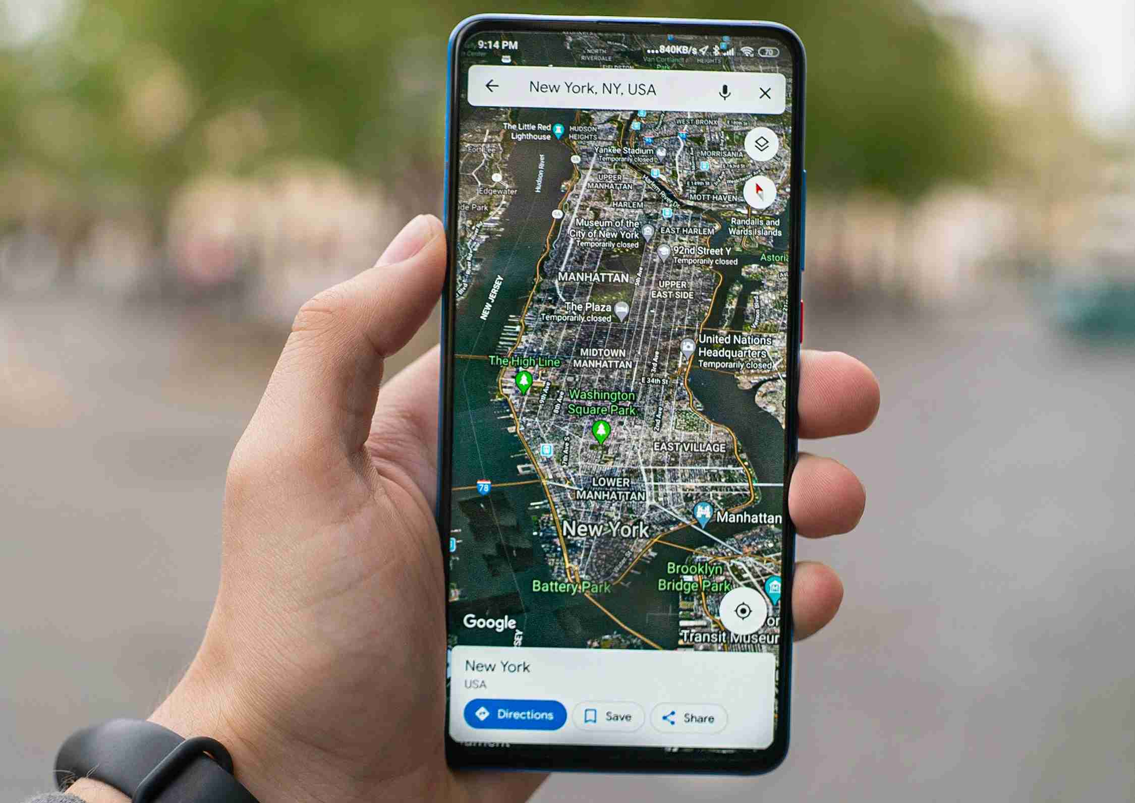 New York City Map (©Mika Baumeister)