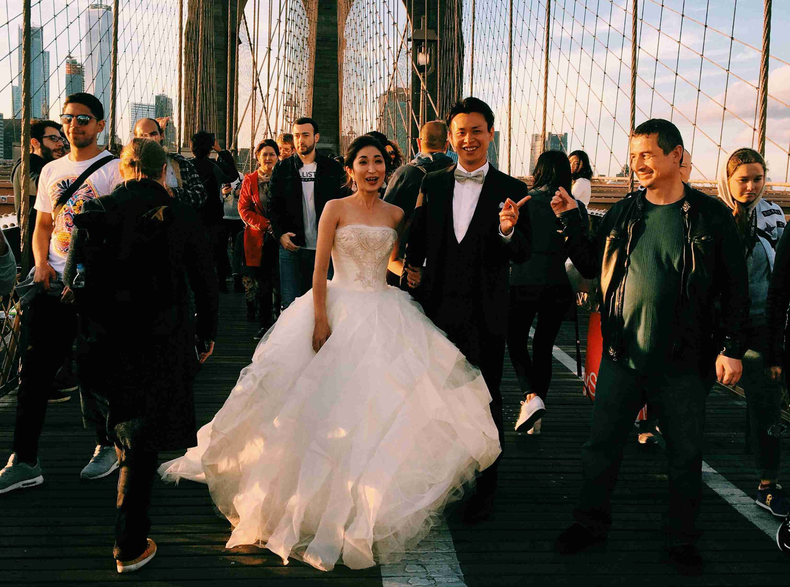 Brooklyn Bridge Wedding (©Eddi Aguirre)