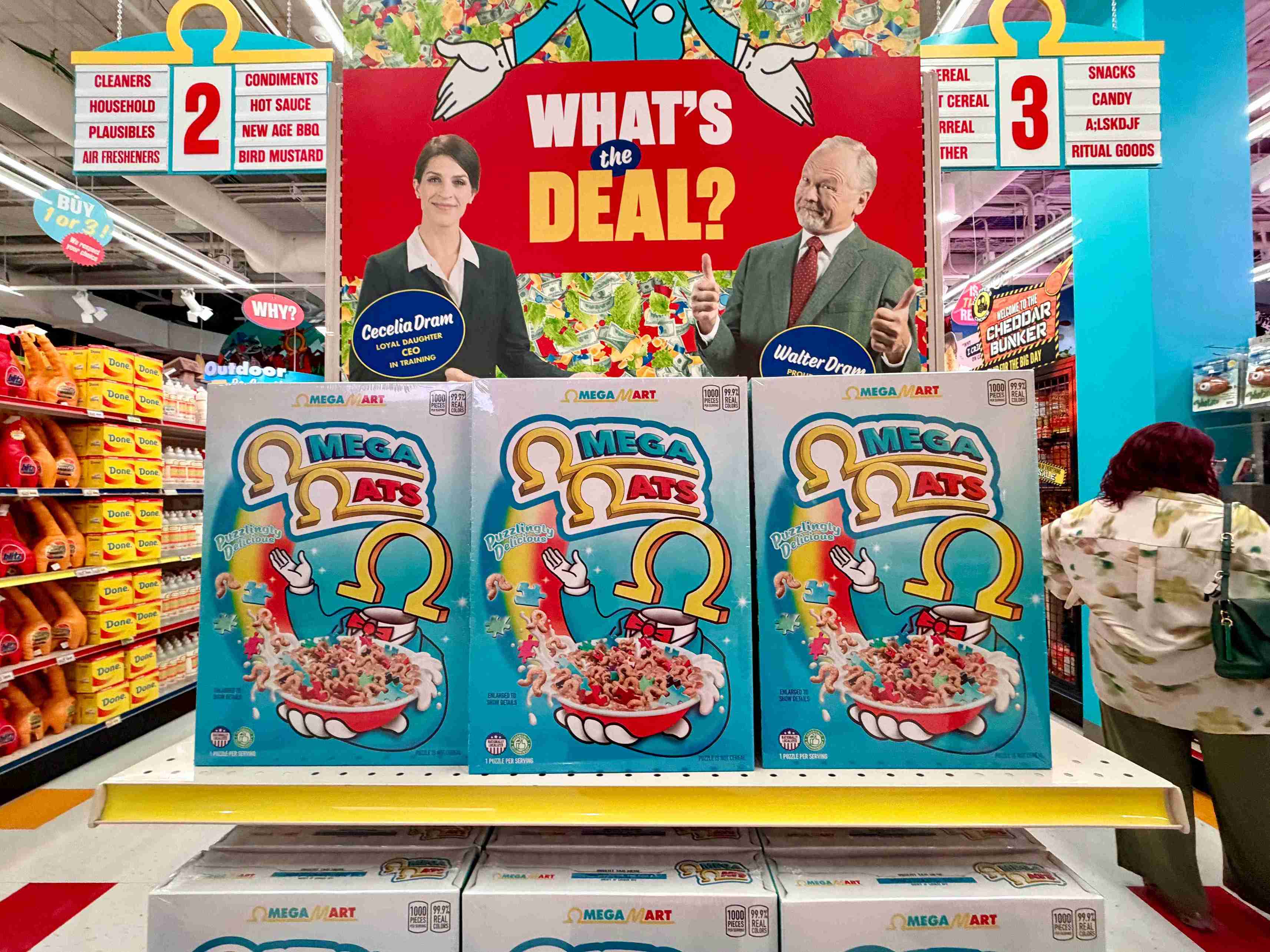 Meow Wolf's Omega Mart (©Melanie Lee)