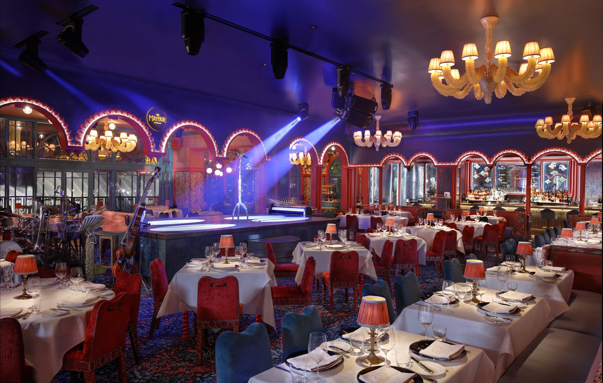 The Mayfair Supper Club Main Dining Room (Courtesy MGM Resorts International) Las Vegas |