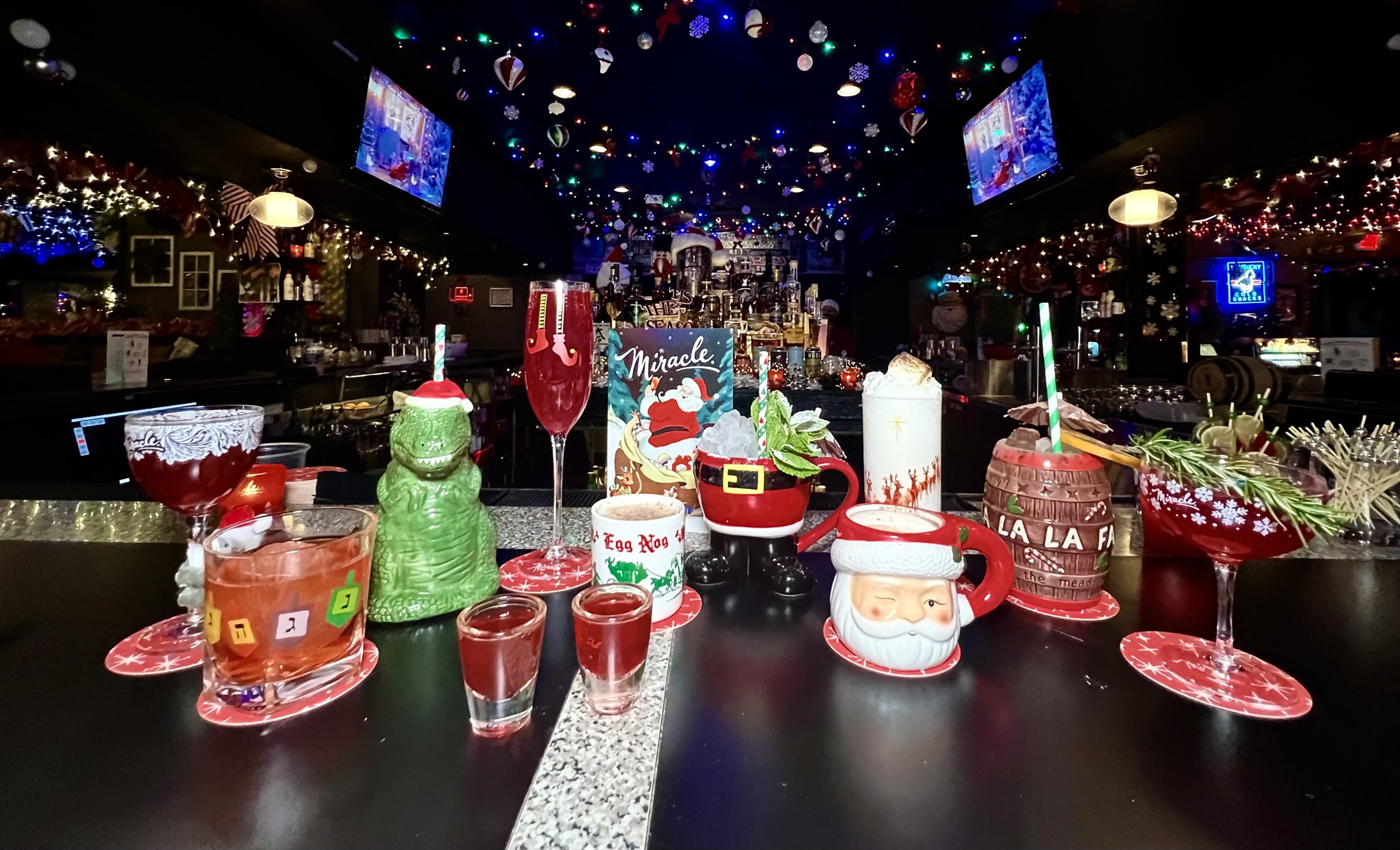 Specialty Holiday-Themed Cocktails at Miracle on Spring Mountain Las Vegas | 