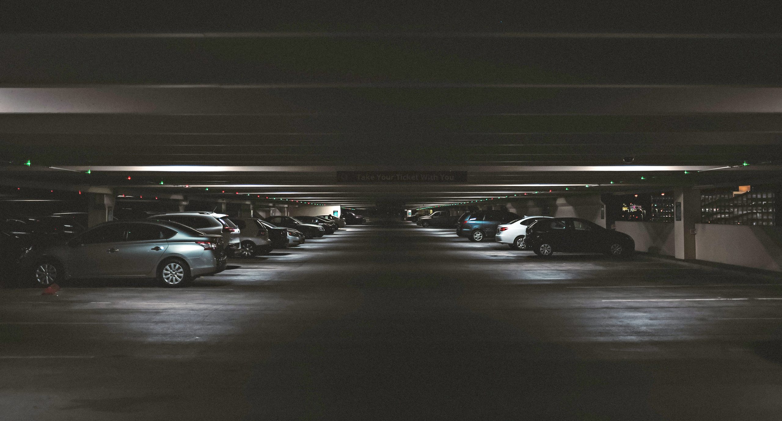 Casino Parking Garage on the Las Vegas Strip |