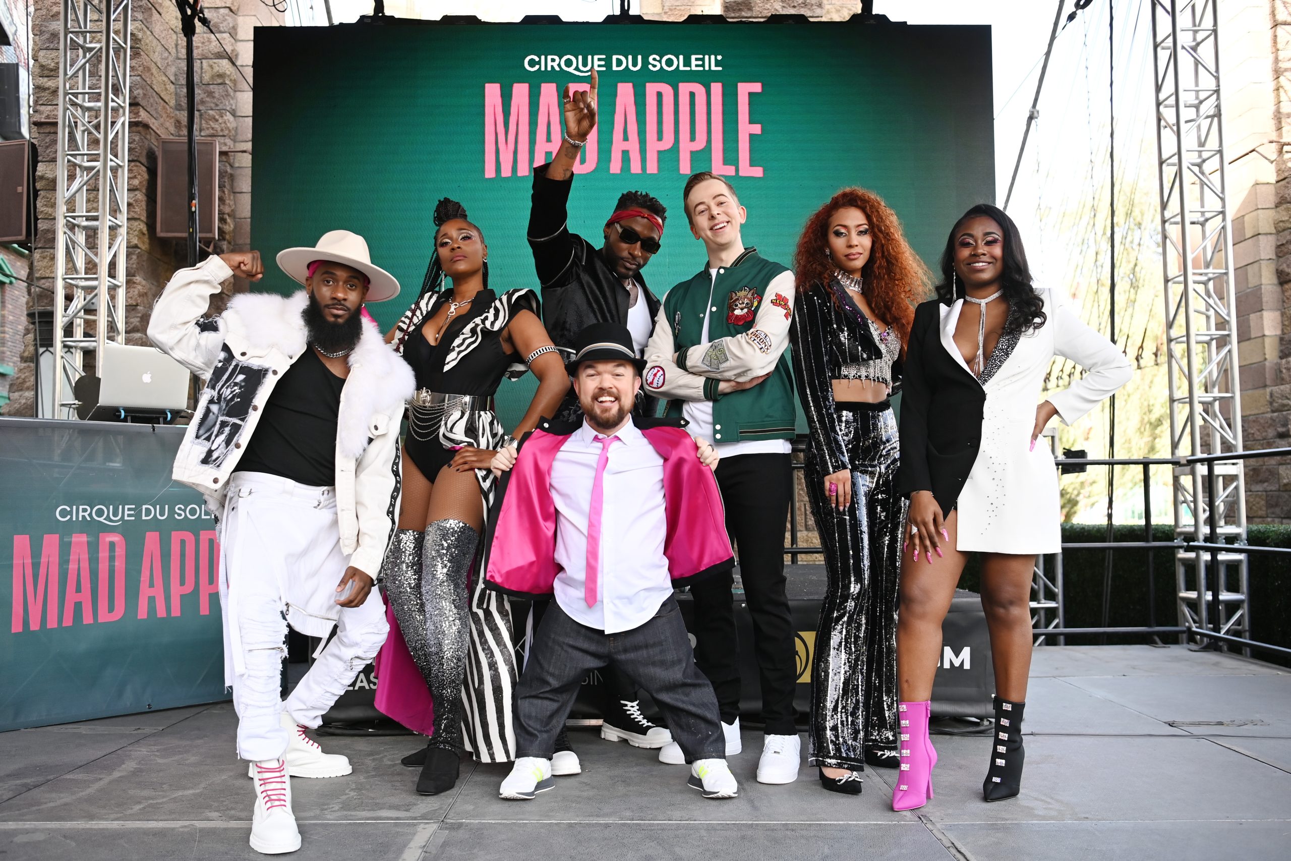 Cast Members of "Mad Apple" Las Vegas |