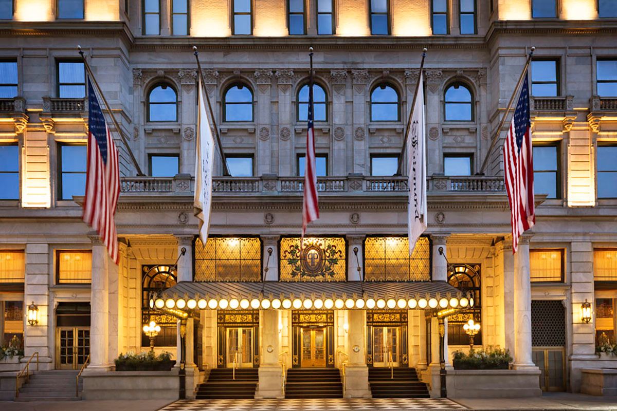 The Plaza Hotel Exterior View (Courtesy The Plaza Hotel, A Fairmont Managed Property)
