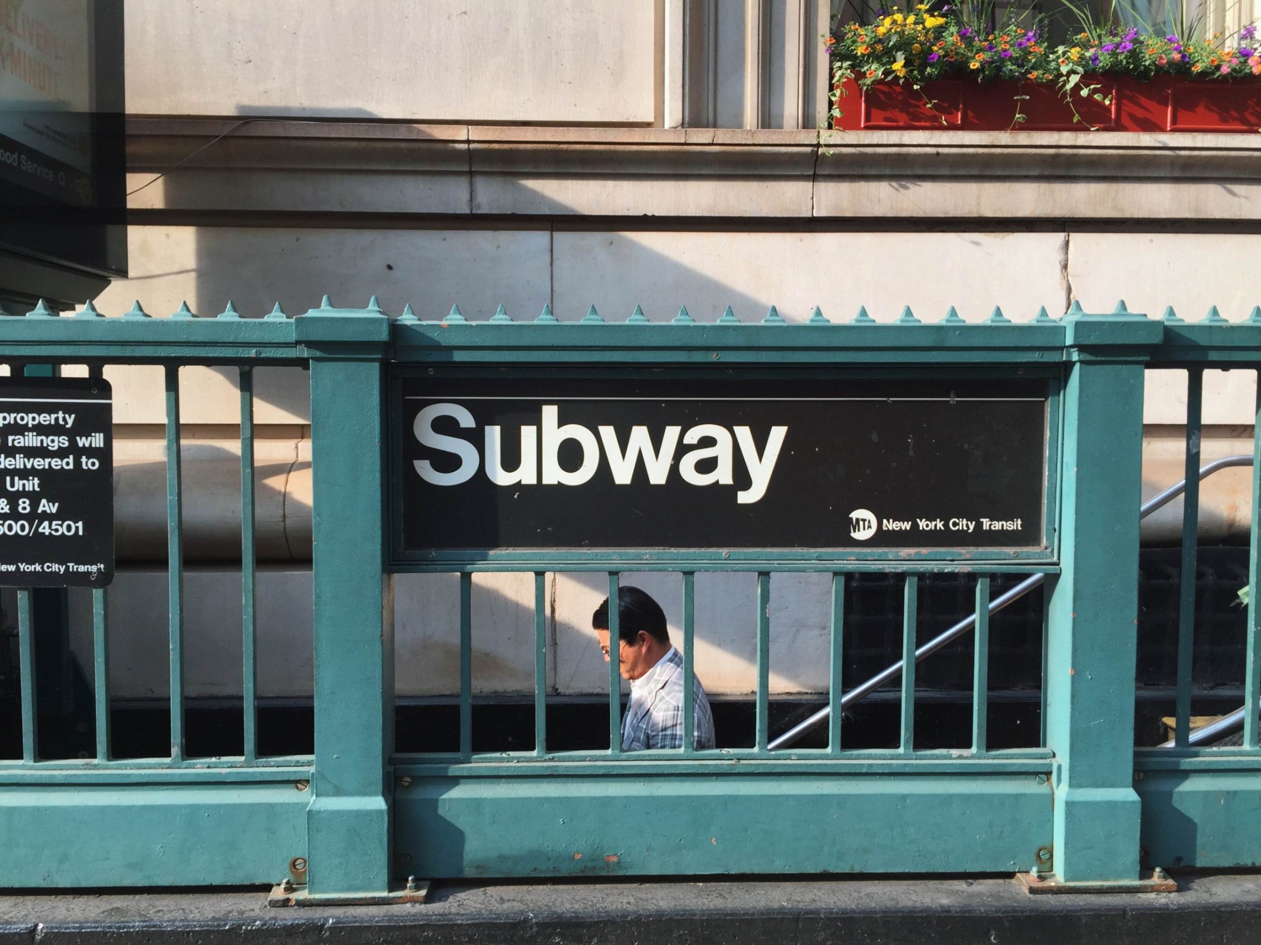 NYC Subway (©Wells Baum)