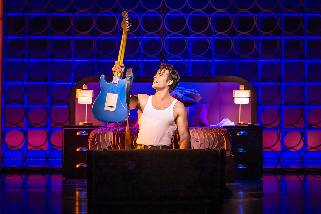 Corey Cott in The Heart of Rock and Roll (©Matthew Murphy)