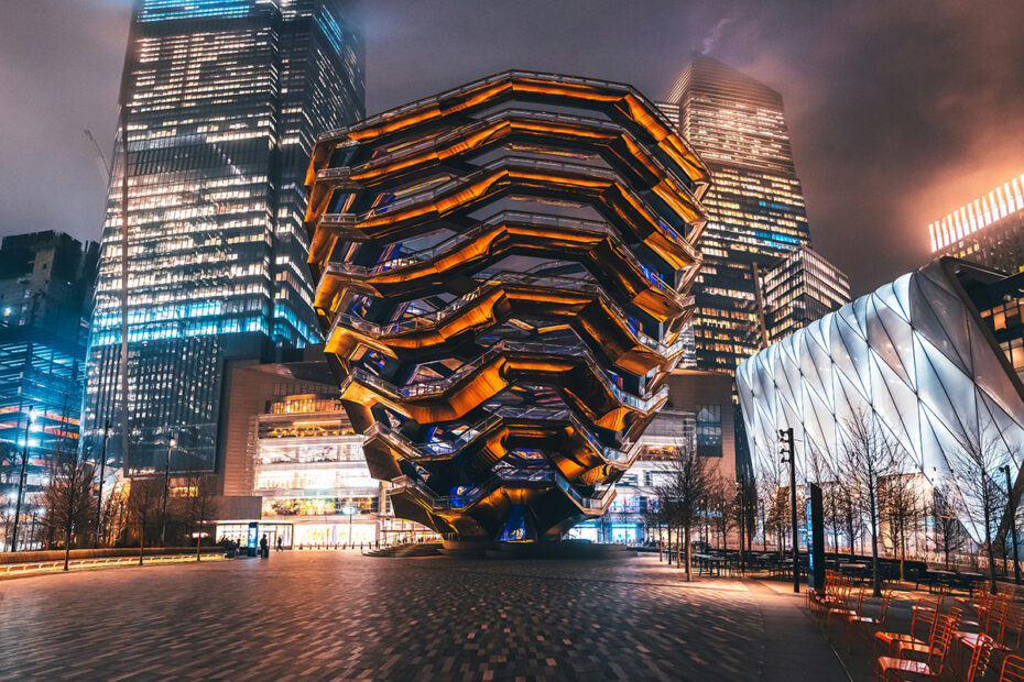 The Vessel at Hudson Yards (©Jason Pixchke)