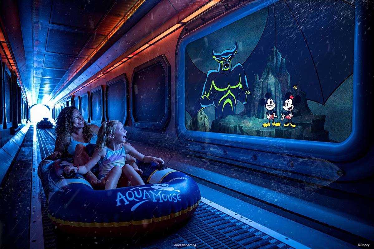 Disney Destiny AquaMouse (©Disney Experiences)