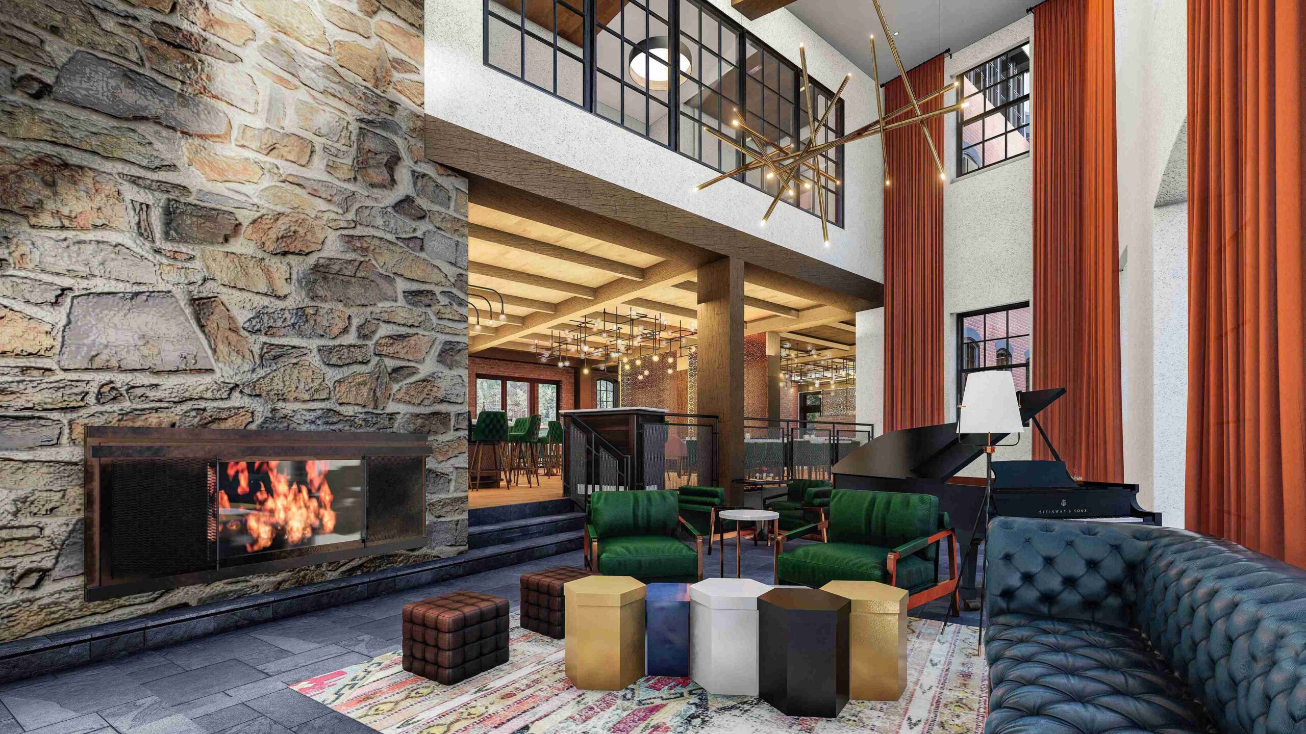 (Rendering courtesy of The River House at Odette's/Courtesy VISIT PHILADELPHIA®)