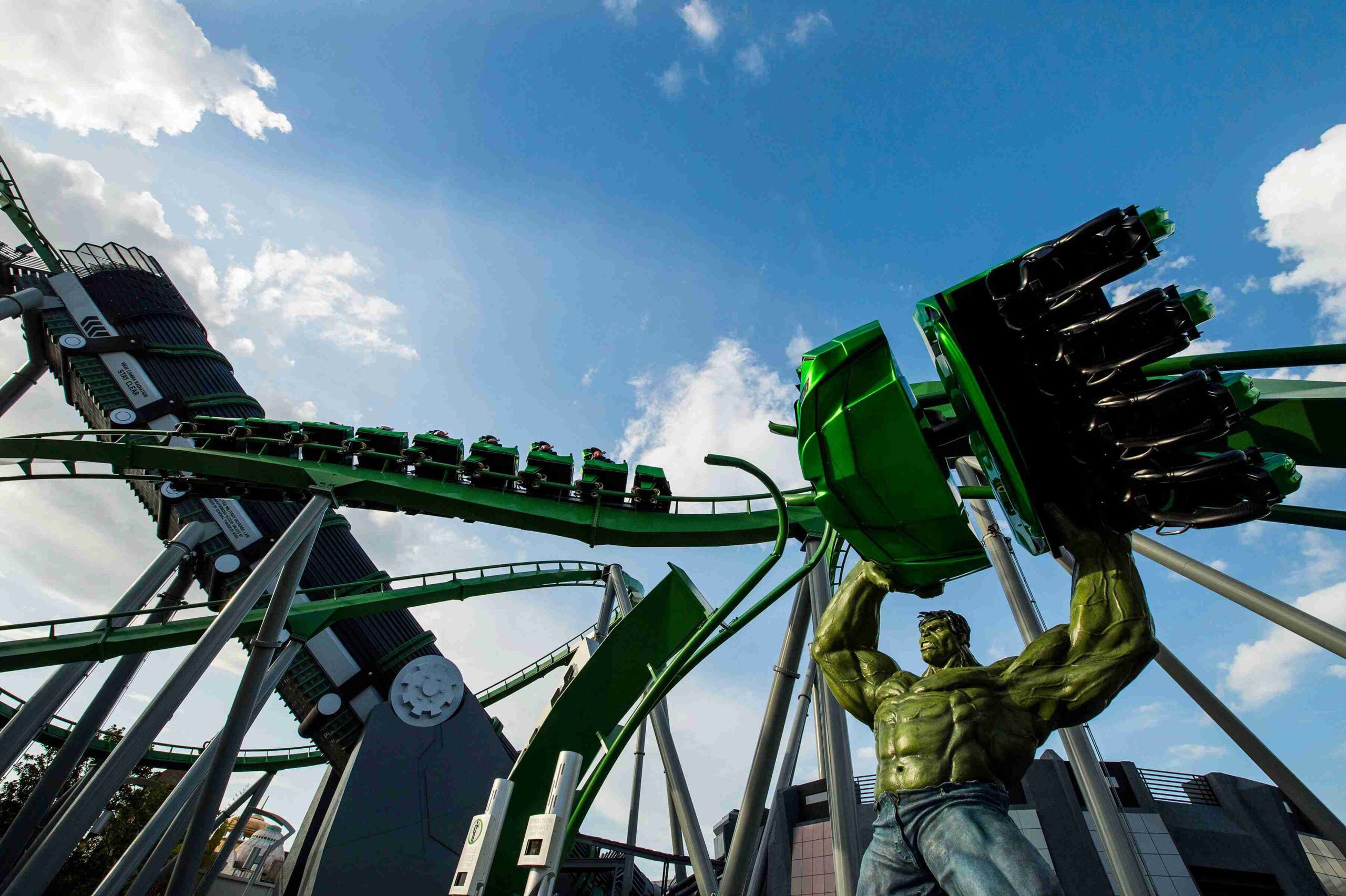 The Incredible Hulk Coaster (Courtesy Universal Orlando Resort)