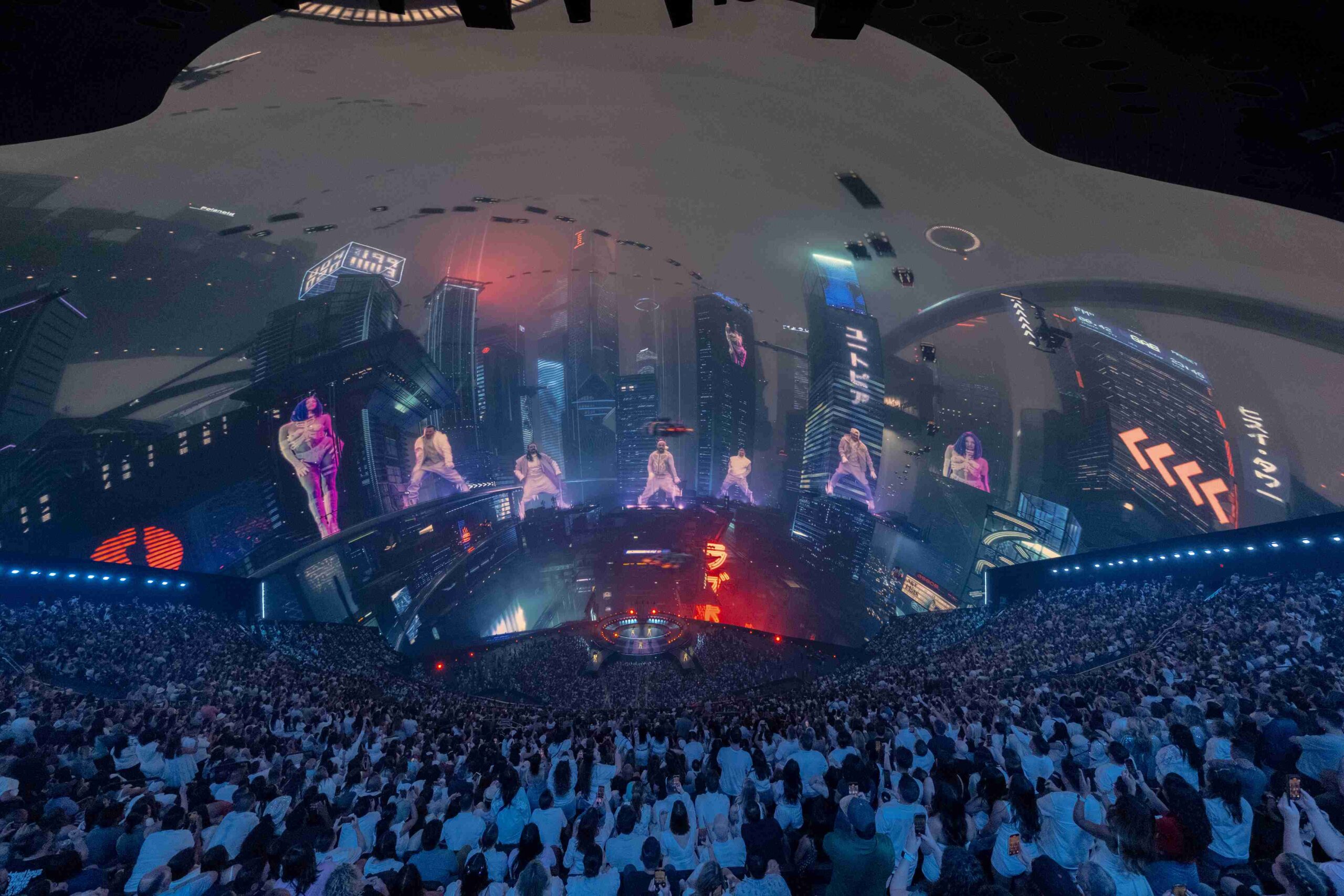 Backstreet Boys "Into the Millennium" at Sphere (©Justin Segura)