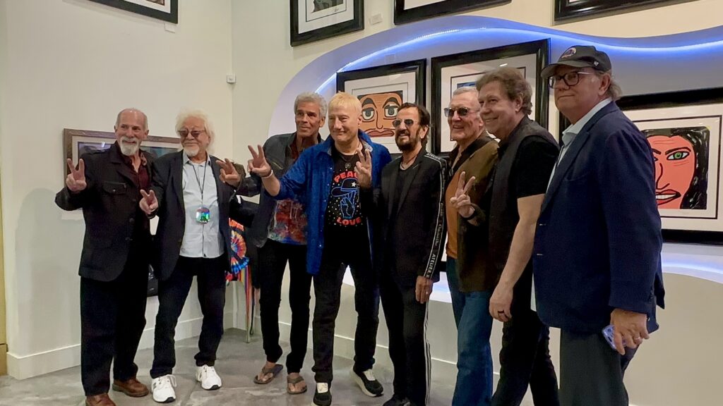 Ringo Starr and His All Starr Band at Animazing Gallery (©Melanie Lee)