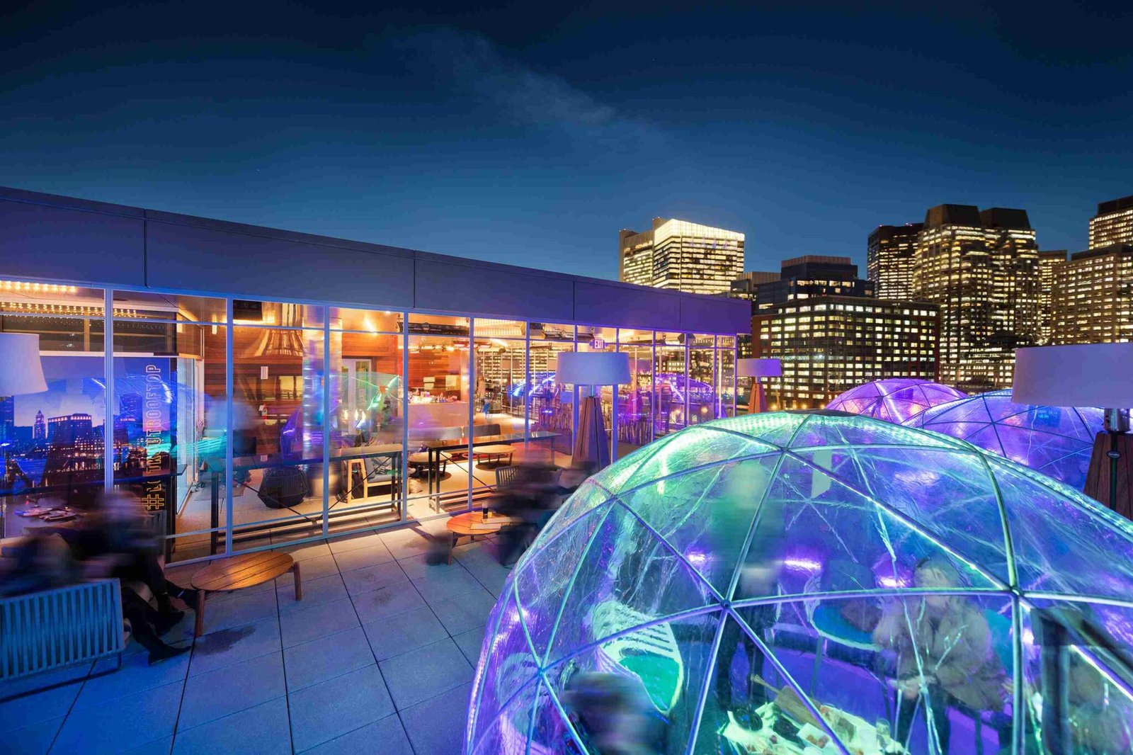 Winter Rooftop Boston Boston Frost: Rooftop Igloos Bring Warmth and Views - GoVisit.Guide
