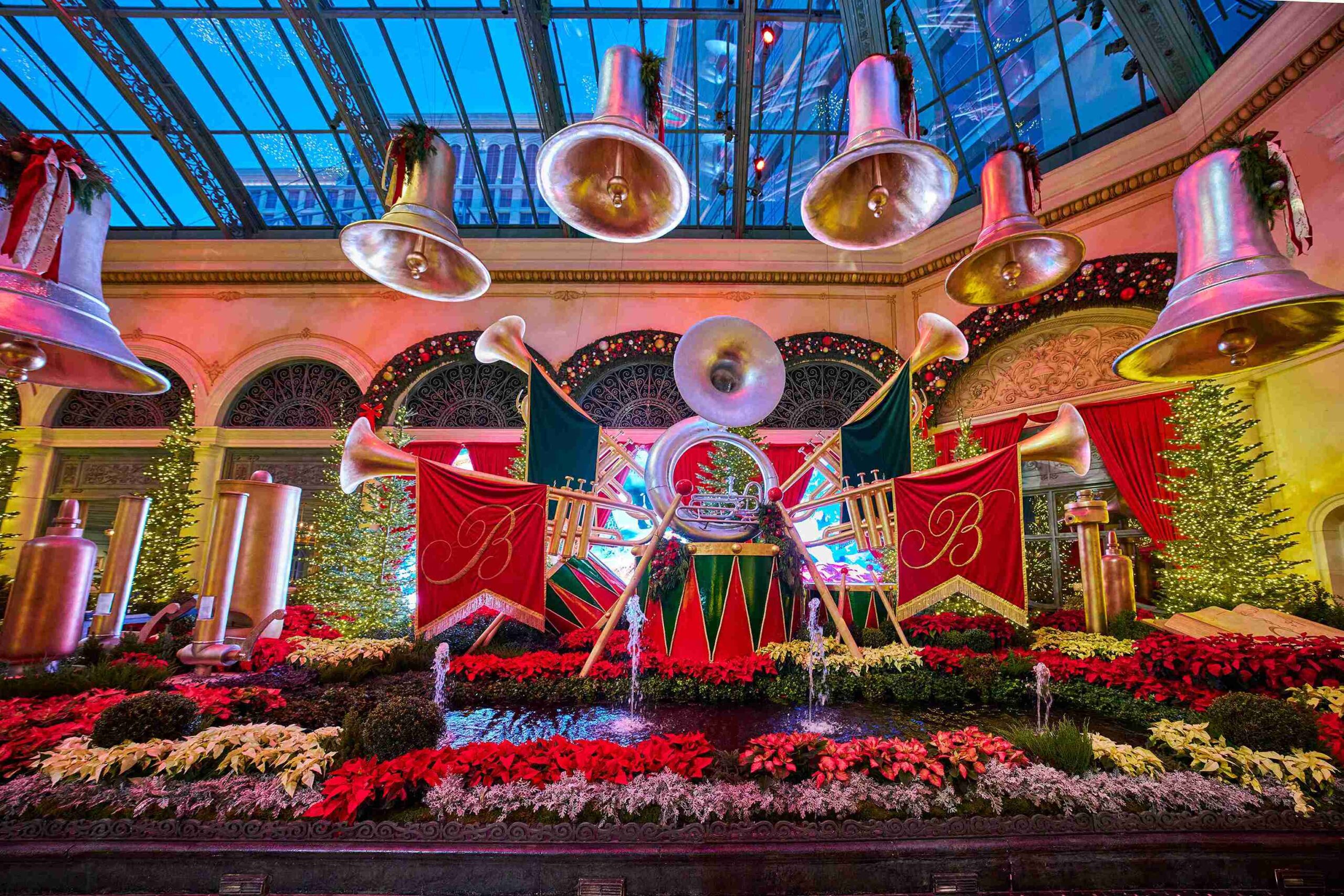 Bellagio Conservatory & Botanical Gardens Holiday Display (Courtesy MGM Resorts International)