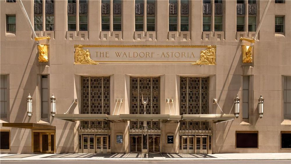 (Courtesy Waldorf Astoria New York)