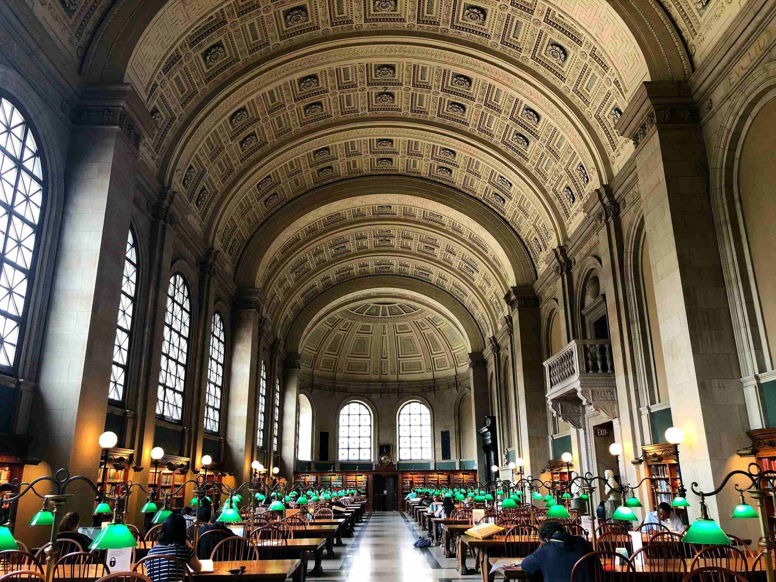 Boston Public Library (©CJ)