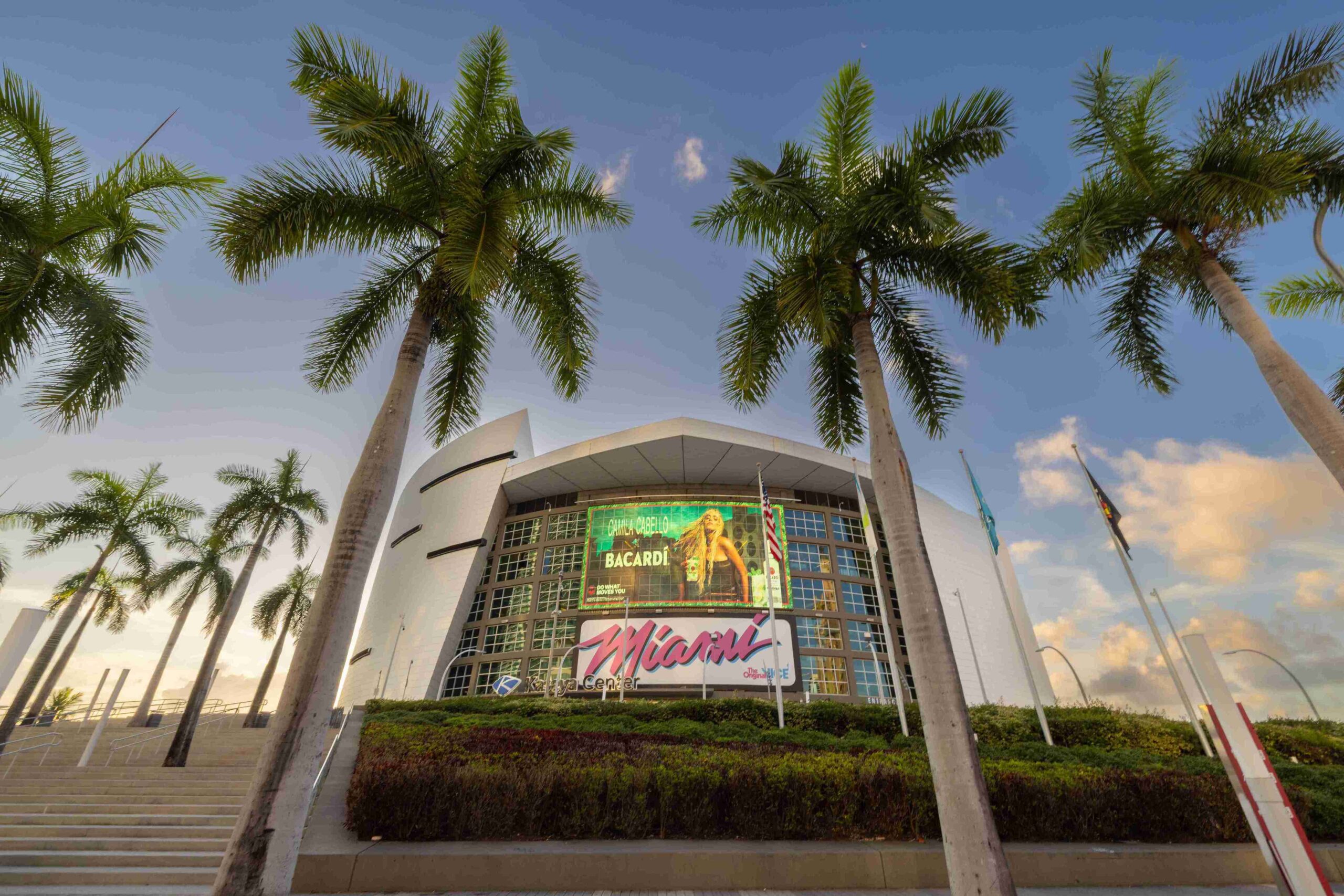 Kaseya center in Miami (Courtesy Greater Miani Convntion & Visitors Bureau)