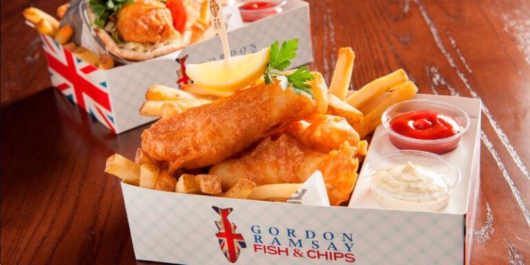 Gordon Ramsay Fish & Chips (Courtesy Caesars Entertainment)