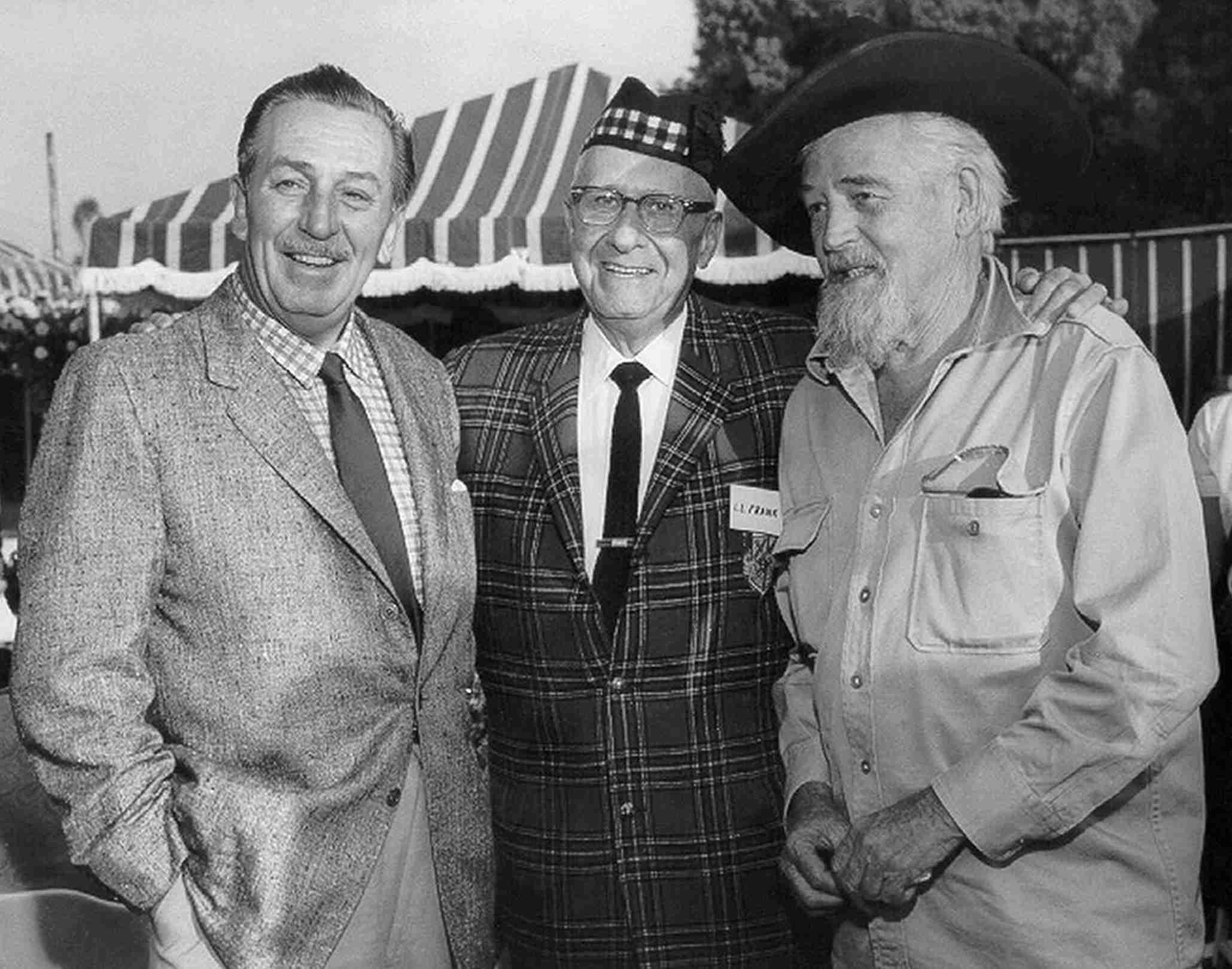 Walt Disney and Harry Oliver at Tam O'Shanter (Courtesy Tam O'Shanter)