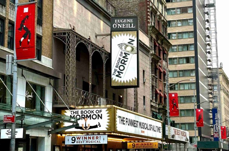 Book of Mormon Marquee (©Melanie Lee)