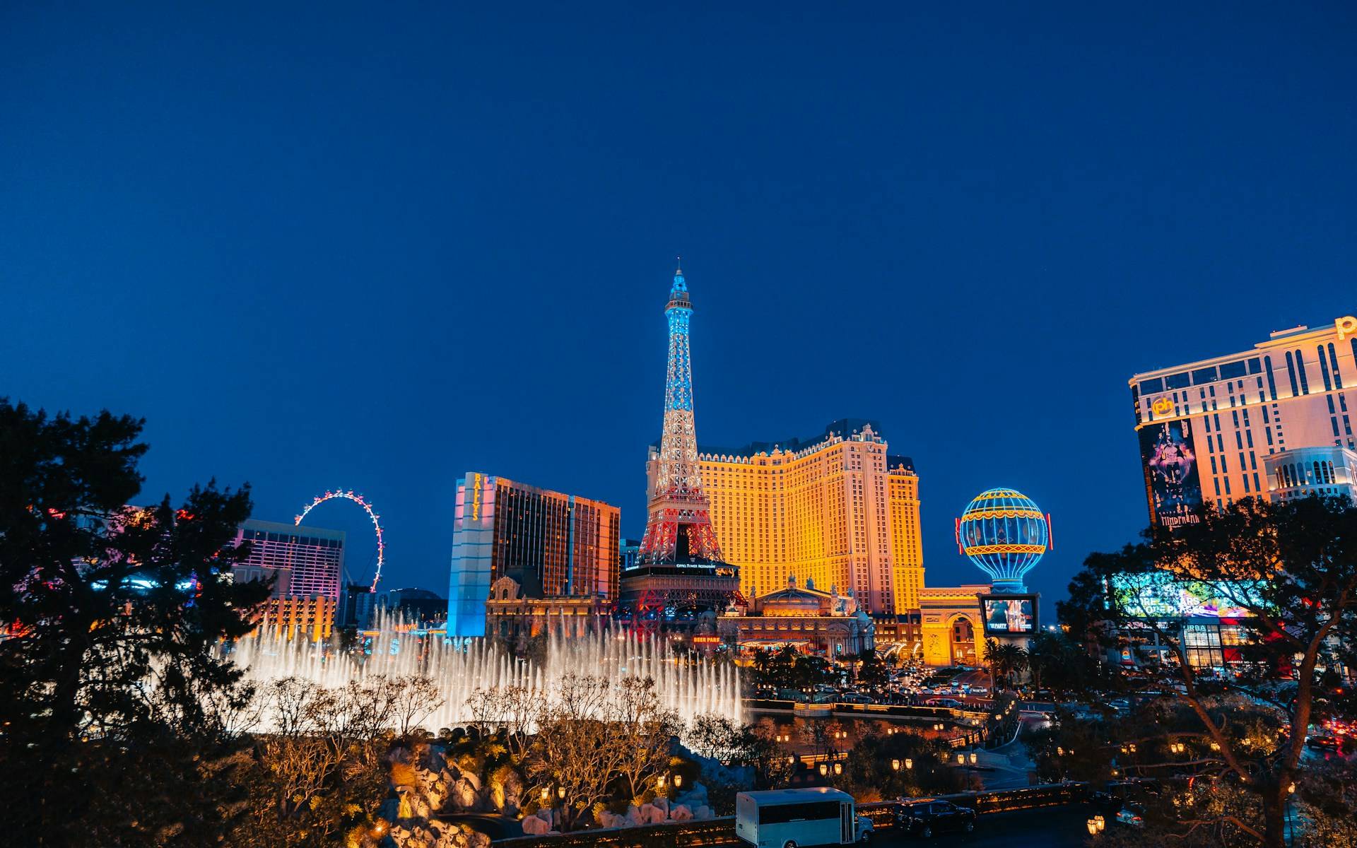 The Las Vegas Strip is Part of the Resort Corridor—Where You Can Get Banished (©Mos Sujaroenkraisri)