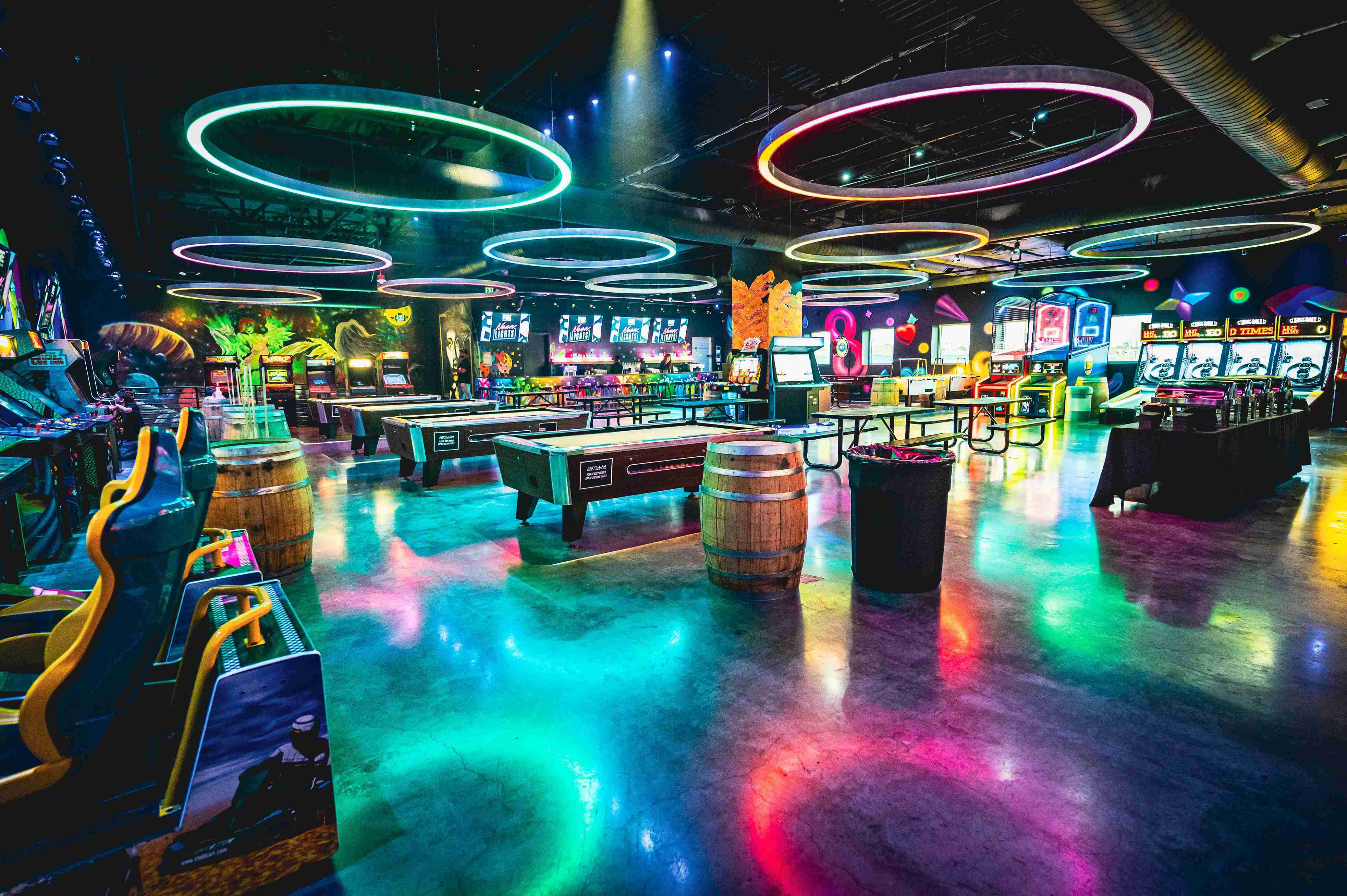 Asylum Barcade at AREA15 (Courtesy AREA15)